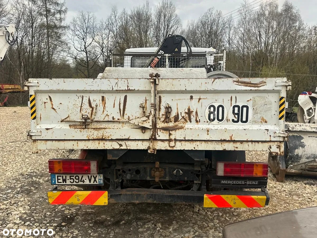 Mercedes-Benz Wywrotka Wywrot Kiper Mercedes Vario 814D HDS HIAB 035-2 - 2