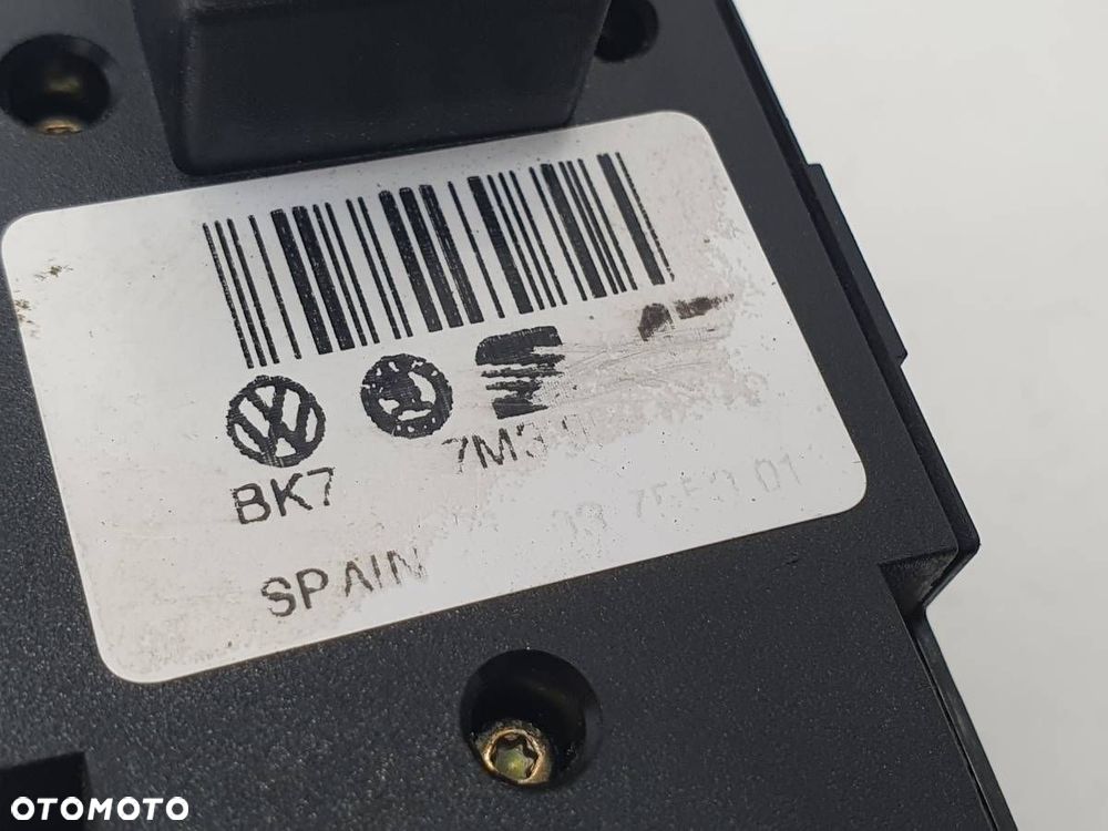 PRZEŁĄCZNIK PANEL SZYB 7M3959857D SEAT ALHAMBRA I 2006 SHARAN EUROPA - 3