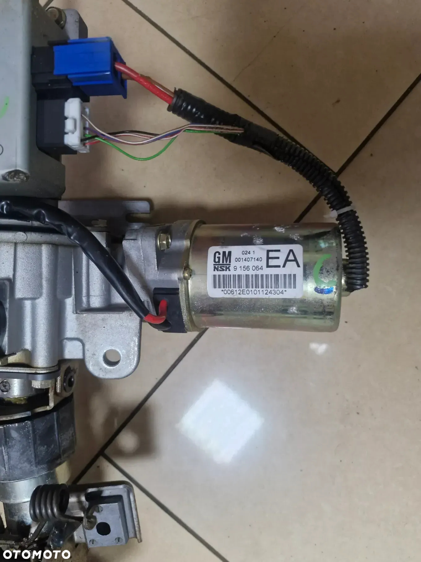 KOLUMNA KIEROWNICZA WSPOMAGANIE ELEKTRYCZNE OPEL CORSA C 9156064 - 2