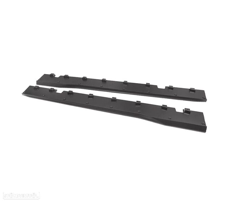 EXTENSÕES DE EMBALADEIRAS FORD MUSTANG GT S650 24- PRETO BRILHANTE - 2