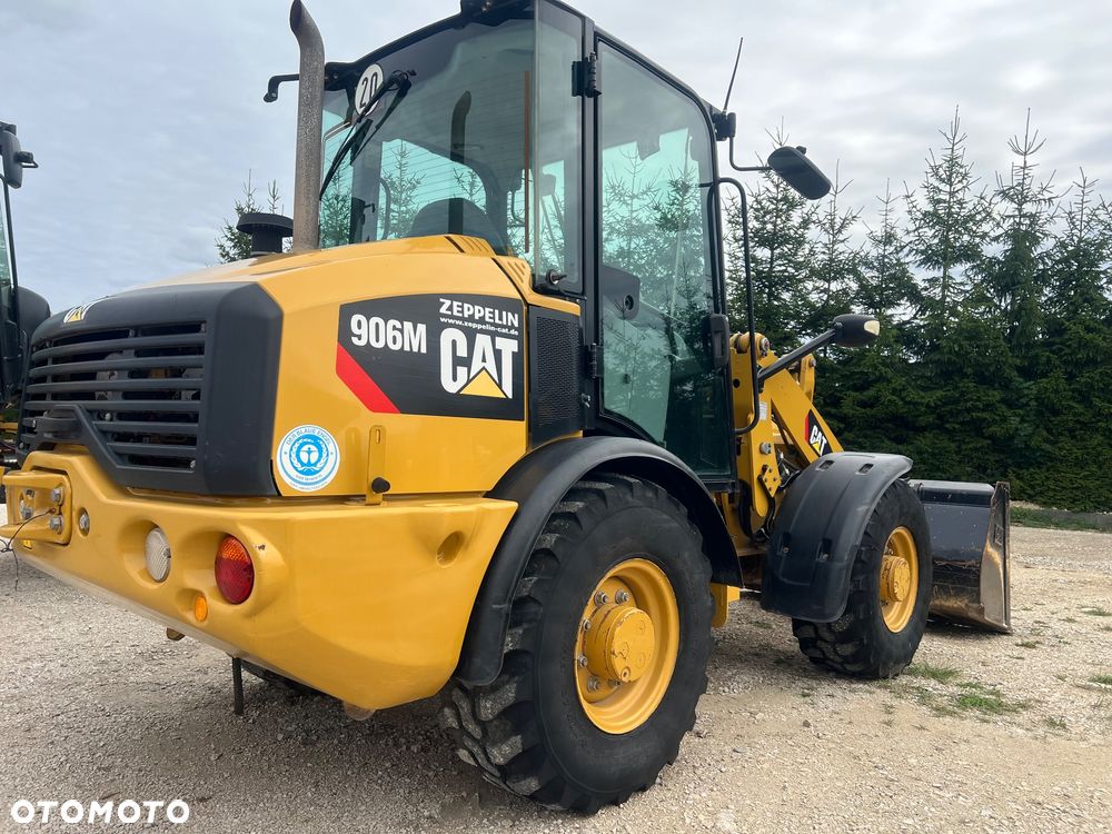 Caterpillar Ładowarka łamana 906M Cat łyżka widły 907 908 5 6 ton SZYBKOZŁĄCZE HYDRAULICZNE dodatkowe linie ZAMIATARKA za dopłatą - 24