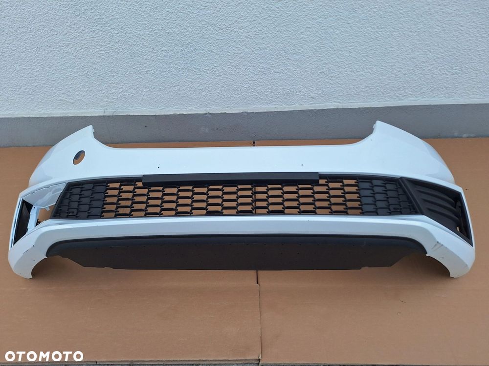 SKODA FABIA IV 21- 6VA KOLOR: LB9A CANDY WEISS ZDERZAK PRZÓD PRZEDNI+PŁYTA DOLNA+KRATKI 6VA807221 WYSYŁKA 24H - 1