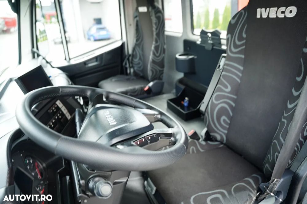 Iveco STRALIS 420 / 6x2 / LIVRARE - 7,1 M / PALFINGER PK- 23001- EH E- 17 M / MAX. CAPACITATE DE RIDICARE 5.600 KG / PUNȚĂ DE RIDICARE ȘI DIRECȚIE / EURO 6 - 28