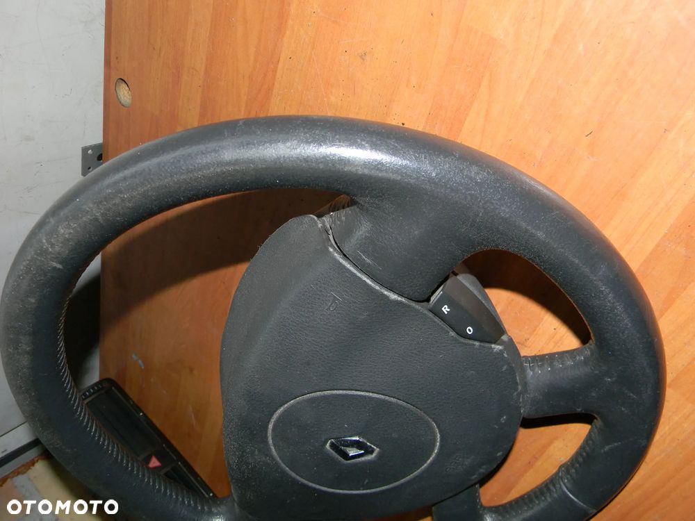 kierownica skórzana skóra RENAULT LAGUNA SCENIC MEGANE TRAFIC VIVARO MASTER - 2