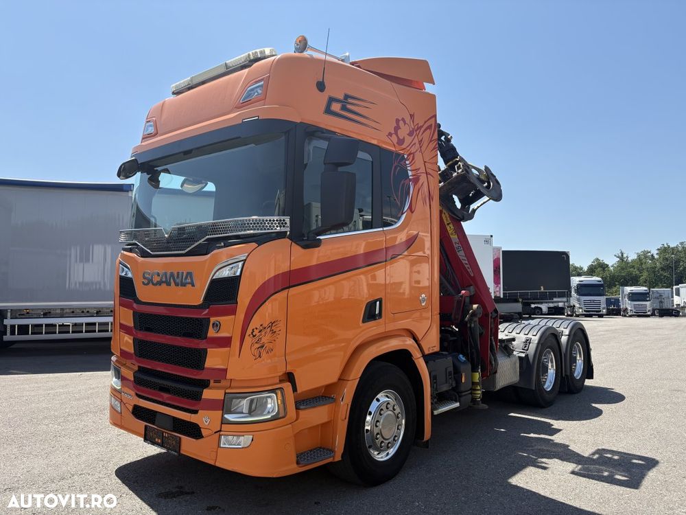 Scania R650, V8, Macara Penz 15Z950, Retarder, Factura externa - 7