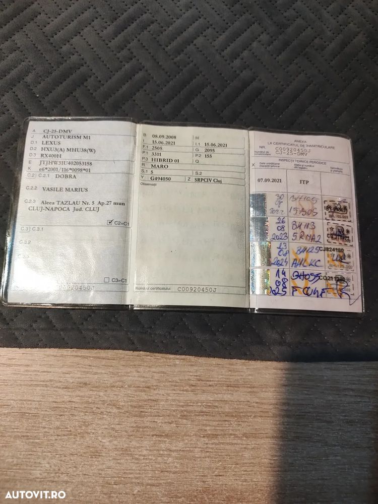 Lexus Seria RX 400 3.3 V6 Aut Boulevard - 1