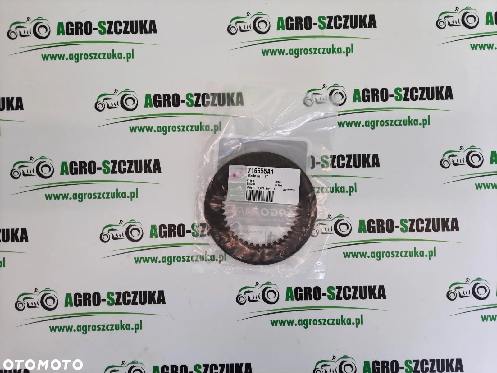 TARCZA CIERNA KOSZA 716555A1 McCORMICK - 1