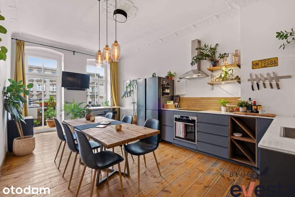 79 m² | balkon | wysokie wnętrza | PO REMONCIE