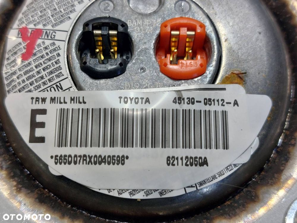 ZESTAW AIRBAG KOKPIT DESKA PASY PODUSZKI MODUŁ TOYOTA AVENSIS T25 - 7