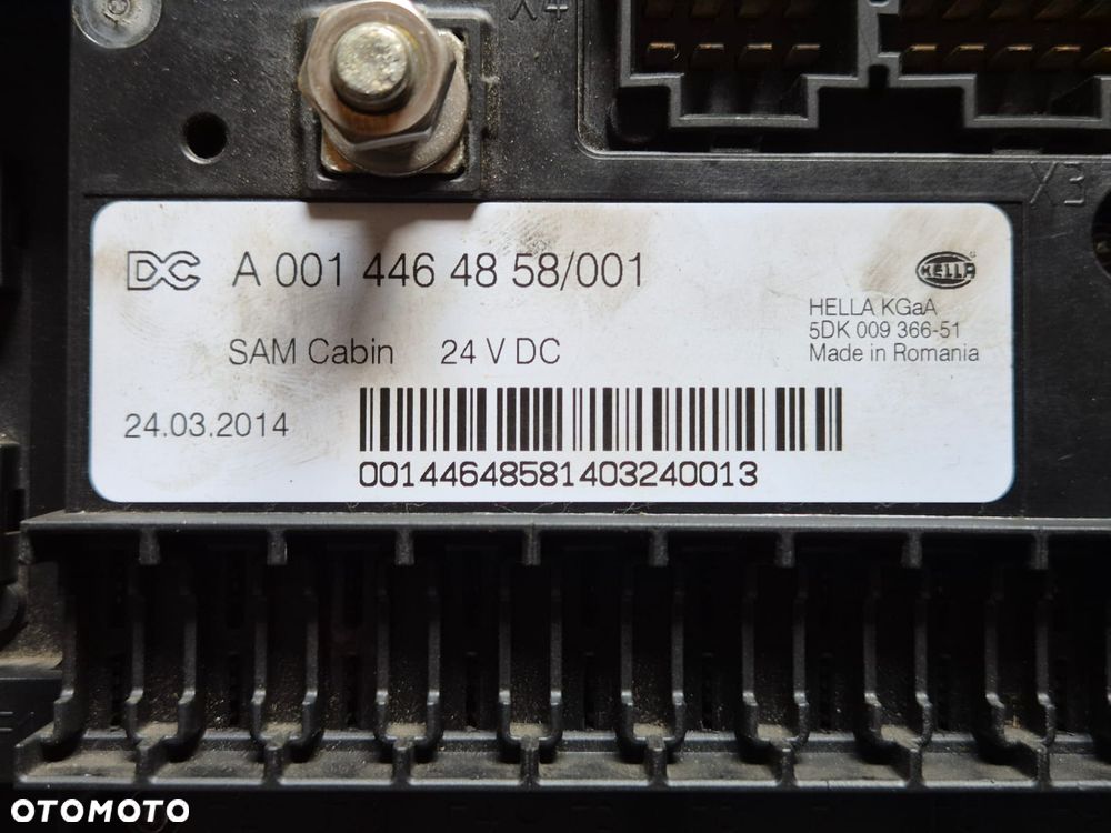 A0014464858 A0014465058 Skrzynka Tablica Modul Plyta bezpiecznikow MERCEDES MP4 - 3