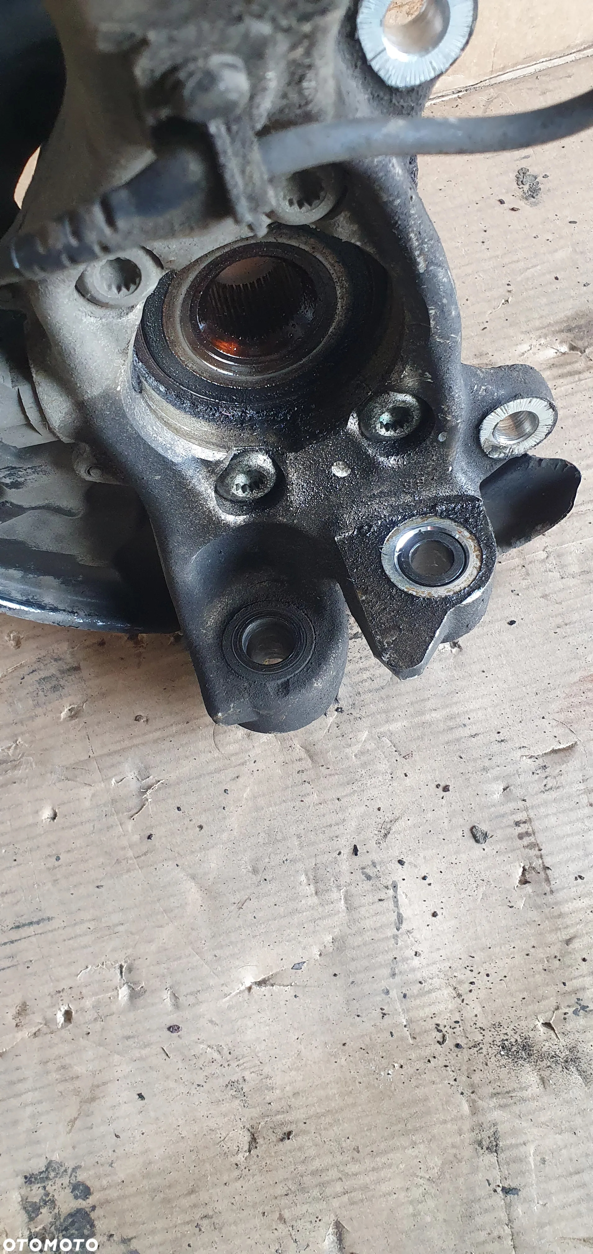 Zwrotnica piasta prawy przód przednia prawa Audi A4 B6 2.0 FSI - 8