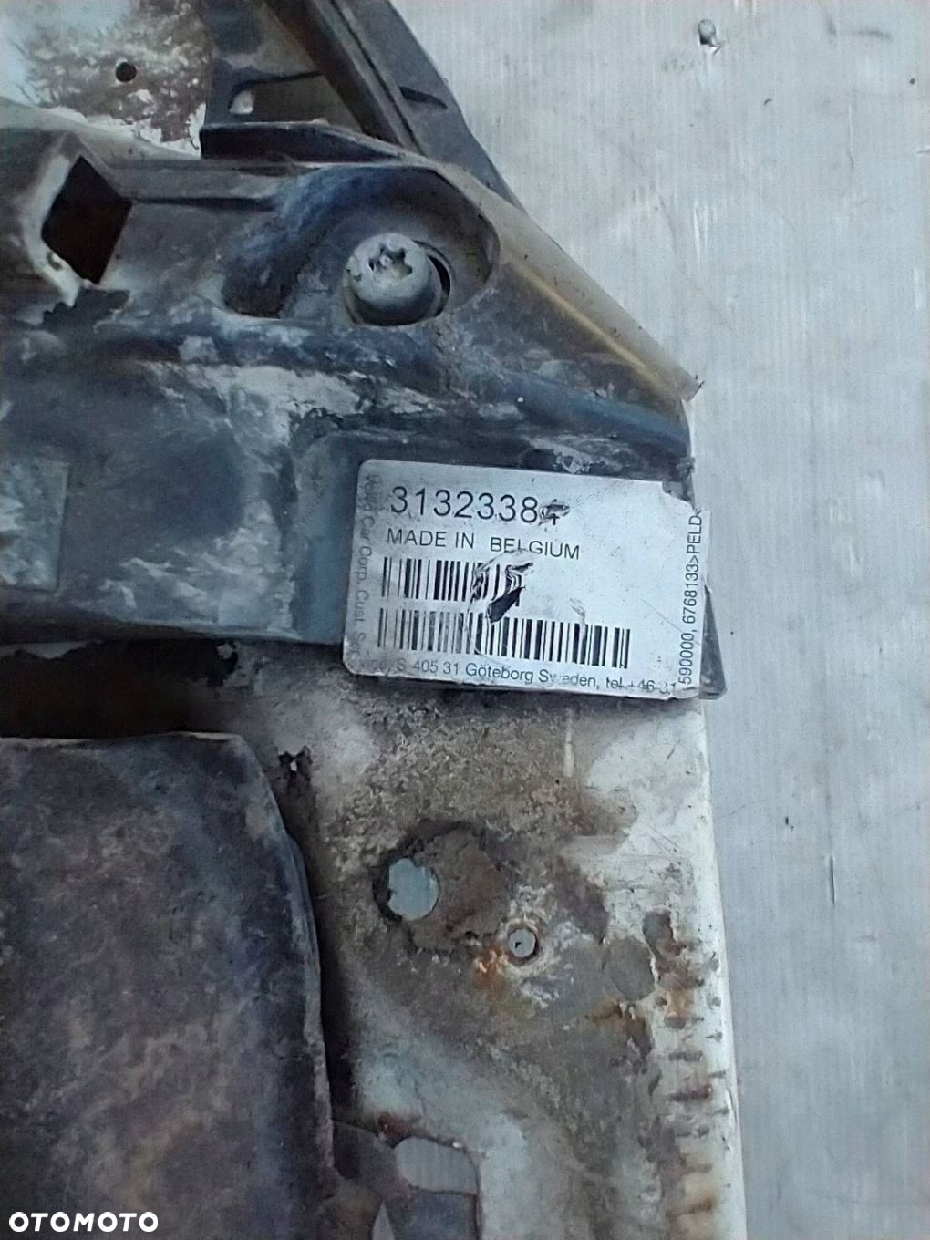 VOLVO C30 PAS PRZEDNI GÓRNY WZMOCNIENIE CZOŁOWE BELKA OKULAR - 15
