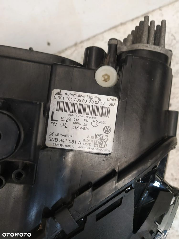 VW TIGUAN II 2 REFLEKTOR LAMPA LAMPY PRZÓD PRZEDNIE LEWA PRAWA FULL LED PRZETWORNICE KOMPLETNA ORYGINAŁ - 9