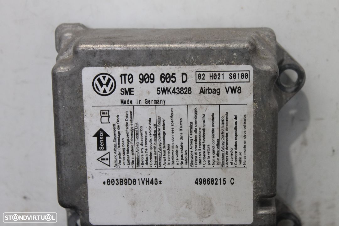Centralina de Airbag Volkswagen Touran - 2
