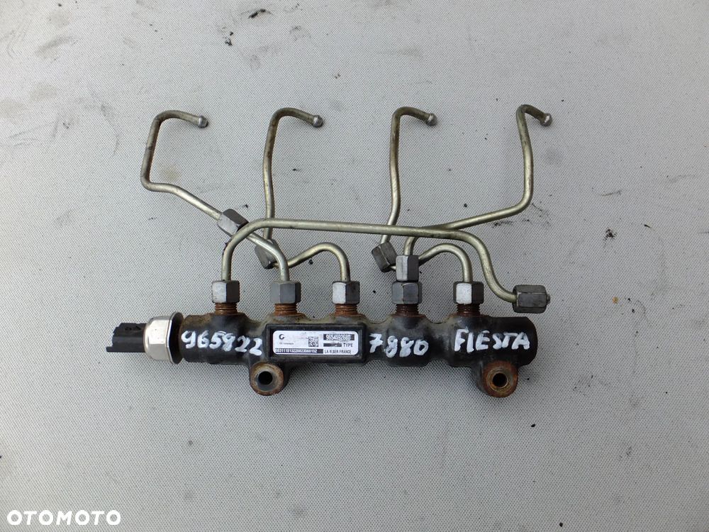 czujnik ciśnienia paliwa listwa ford fiesta mk7 1,4 tdci 9658227880 9654592680 - 1