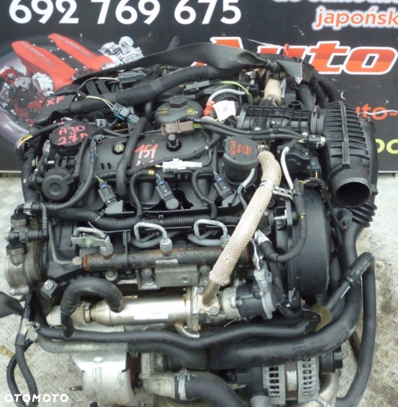 SILNIK KOMPLETNY JAGUAR XF 2.7 D AJD 151 TYS - 1