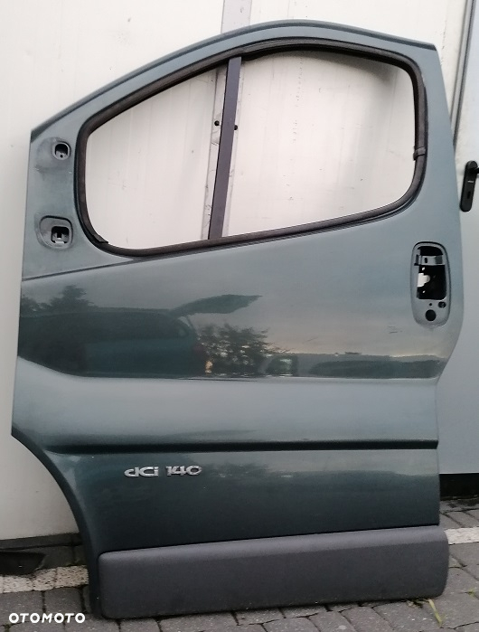 TRAFIC II VIVARO PRIMASTAR DRZWI PRZEDNIE LEWE POMORSKIE - 2
