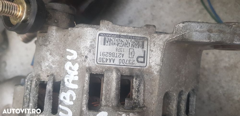 Alternator subaru forester,motor 2.0 benzina an 97-03,cod motor ej20 - 1