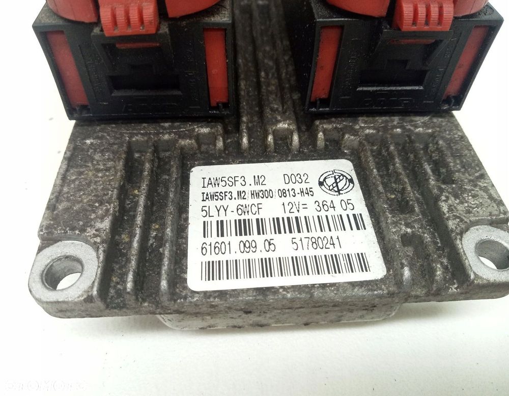 KOMPUTER SILNIKA STEROWNIK FIAT GRANDE PUNTO 1.4 51780241 IAW5SF3.M2 - 3