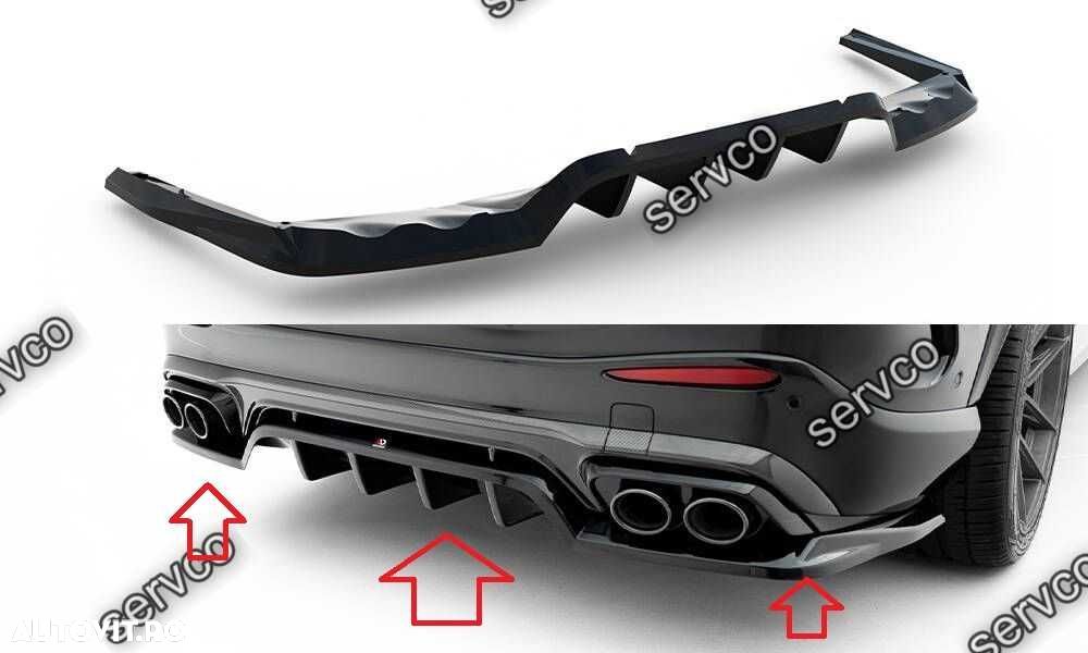 Prelungire bara spate Mercedes GLC X254 43 AMG 2022- v2 Maxton Design - 1