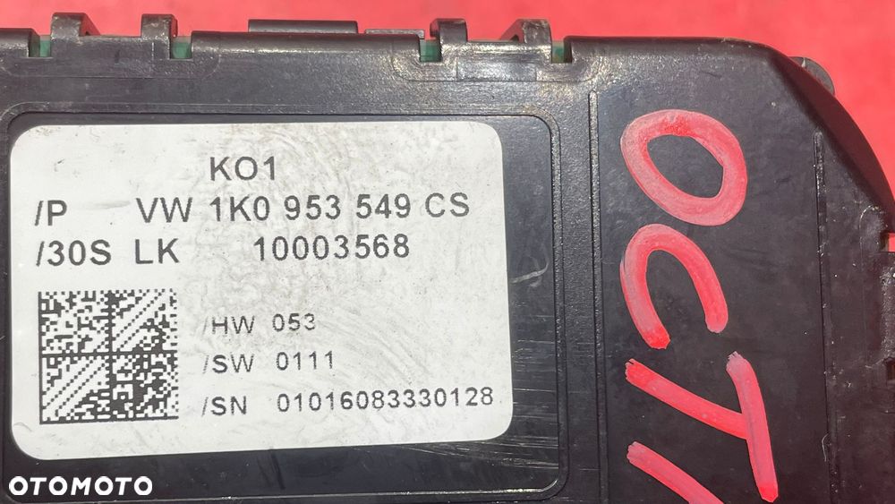 MODUŁ SKODA OCTAVIA II LIFT 1K0953549CS - 4