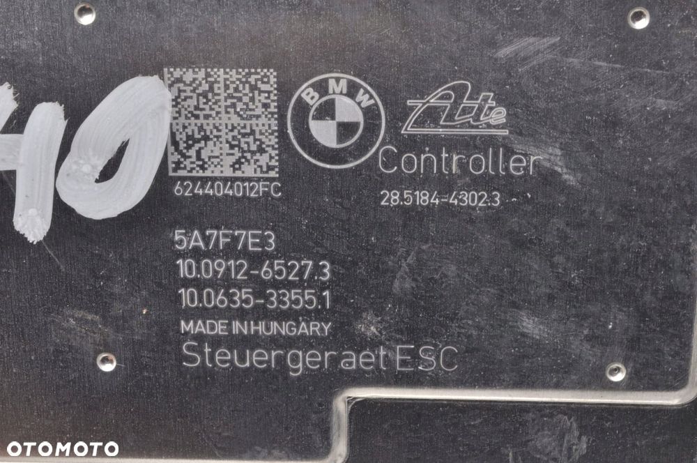 BMW F40 1.5 POMPA ABS 5A7F7E2 / 5A7F7E3 24R - 7
