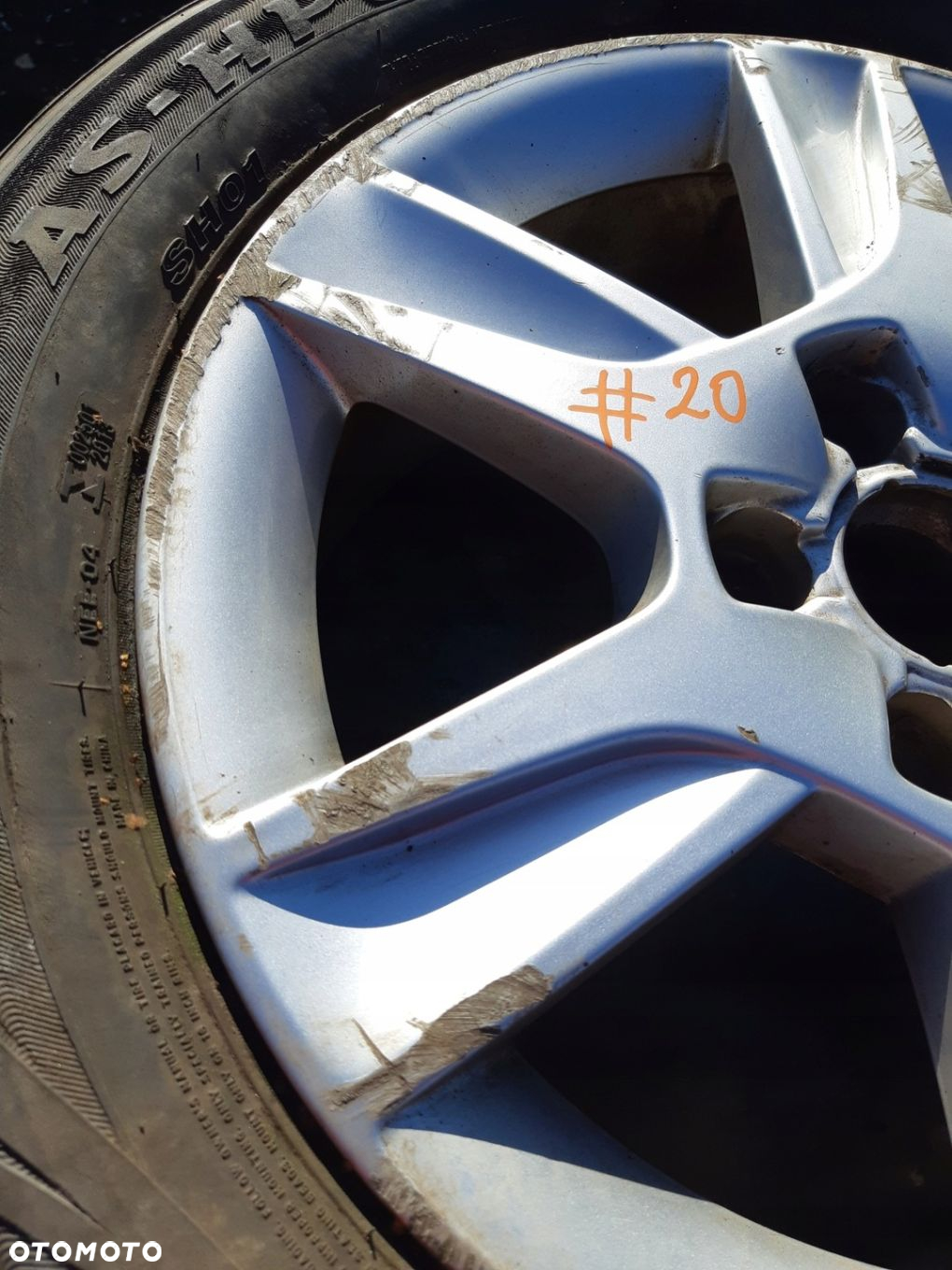 AUDI A3 8P FELGA ALUMINIOWA 6.5" x 16" 5x112 ET 50 8P0601025AN - 8