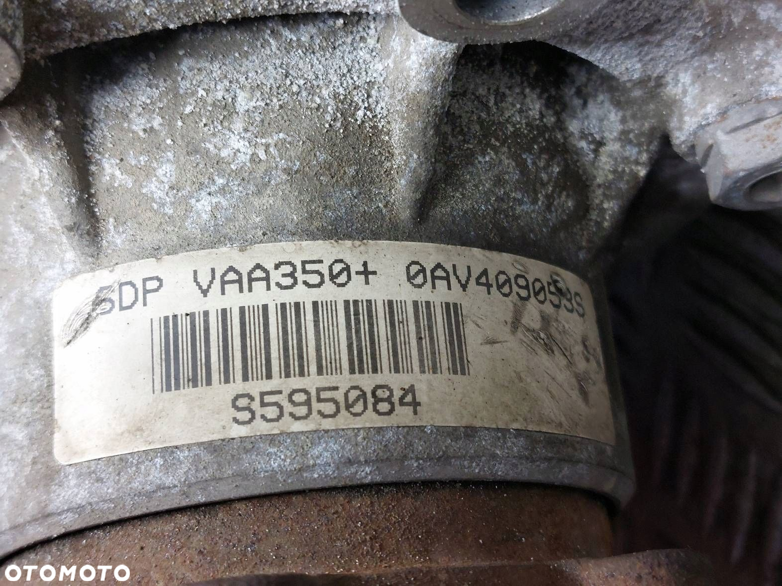 REDUKTOR SKRZYNI BIEGÓW AUDI A3 8P 2.0 TDI QUATTRO SDP AV409053S - 3