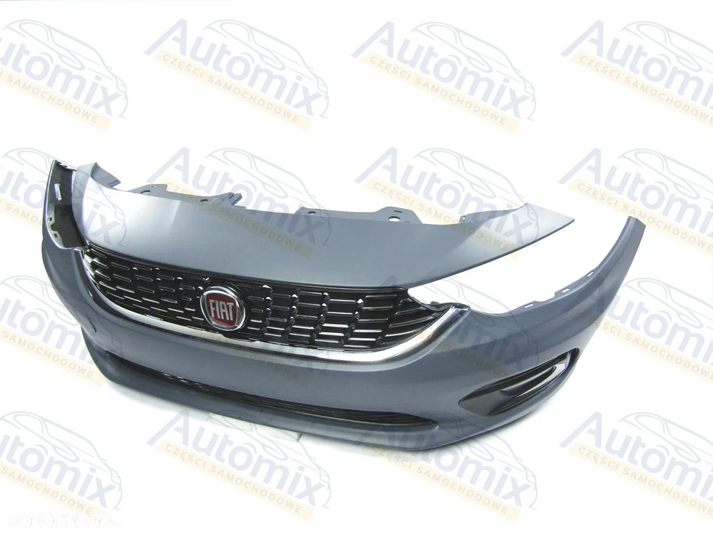 Zderzak przedni Fiat Tipo SDN 16 - 20 Atrapa + kratki + halogeny Komplet ! - 5