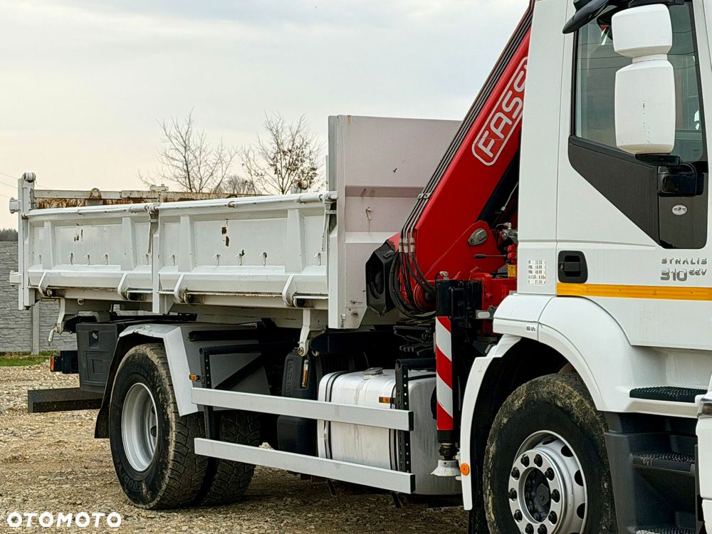 Iveco STRALIS 310 / WYWROTKA / HDS / FASSI F135 / HYDROBURTA / E5 EEV / 3 STRONNA / MANUAL - 12