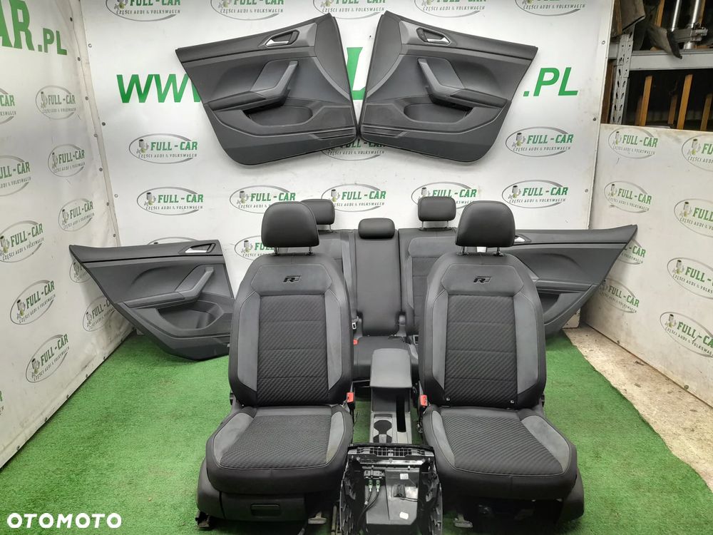 VW T-CROSS 20R R-LINE TAPICERKA SKORA FOTELE FOTEL BOCZEK - 1