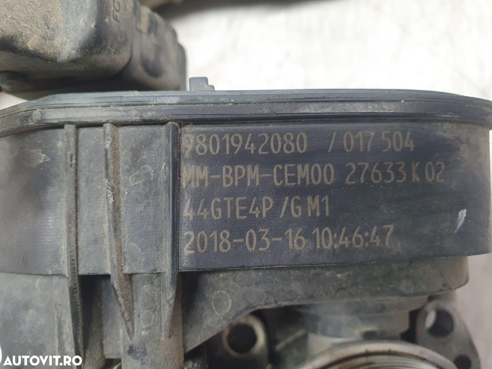 Clapeta acceleratie 9801942080 1.2 benzina HN01 Opel Grandland X 1 [2 - 4