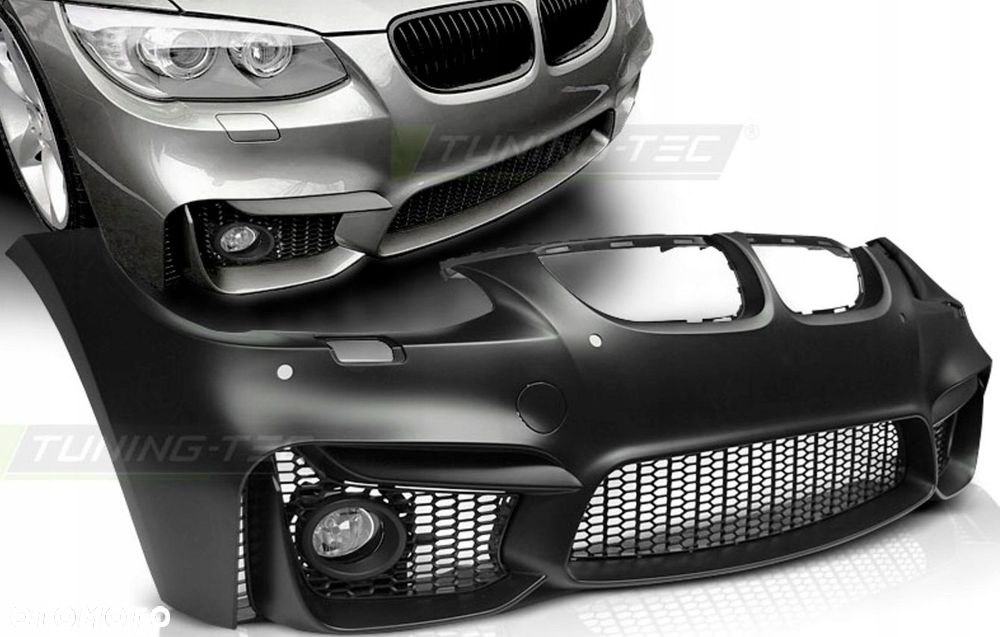 Zderzak Przod Kpl M4-look M-pakiet Tuning Bmw 3 e92 e93 Lift Fl LCi 2010-13 - 2
