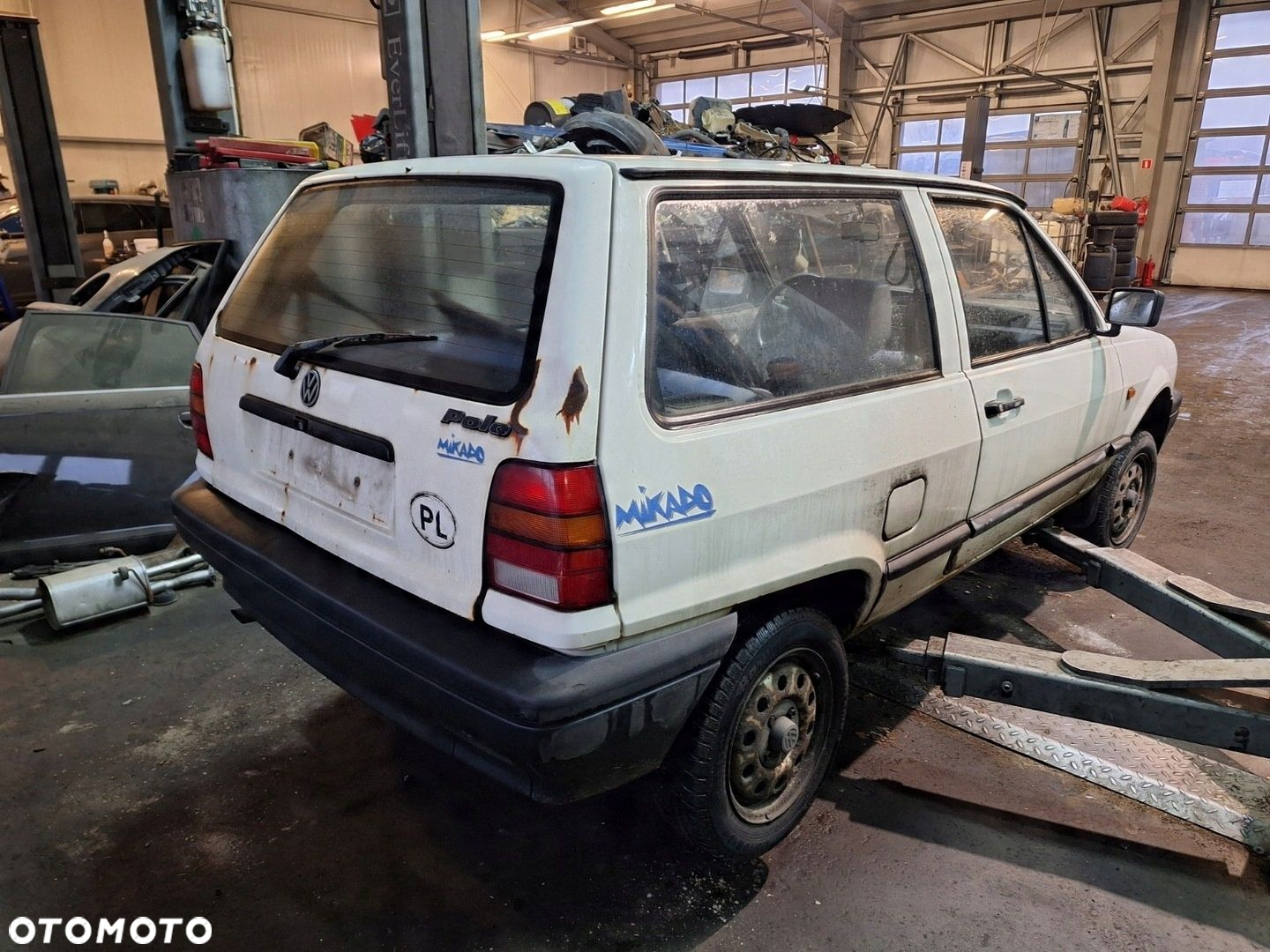 POLO 2 II 86C 90- 1.0 B AAU ZDERZAK PRZÓD LAMPY GRILL PODŁUŻNICA PRAWA LEWA - 14