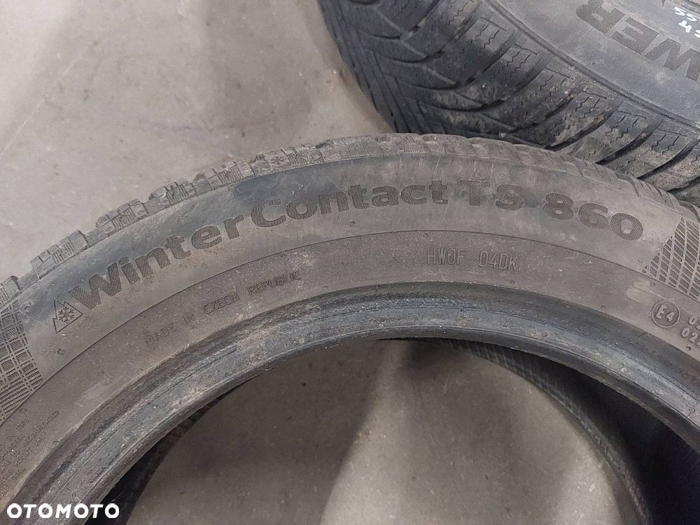 OPONY ZIMOWE 4 SZT 205/55R16 TRISTAR SNOWPOWER CONTINENTAL TS 860 - 6