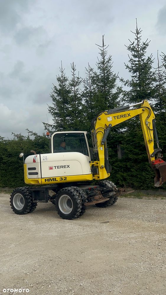 Terex TEREX HML 32 TW 85 3x ramię łamane SCHAEFF 9ton 2 łyżki DEUTZ Dodatkowa hydraulika ZWINNA SILNA koparka DZIELONE stopy Atlas Volvo 2005r 4300mth po serwisie - 38