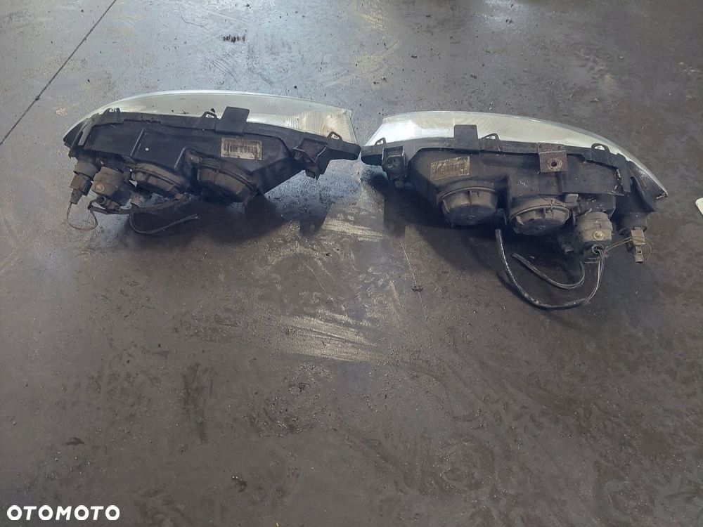 KOMPLETNY PRZÓD MASKA ZDERZAK BŁOTNIKI LAMPY RENAULT MEGANE I LIFT 0389 - 3