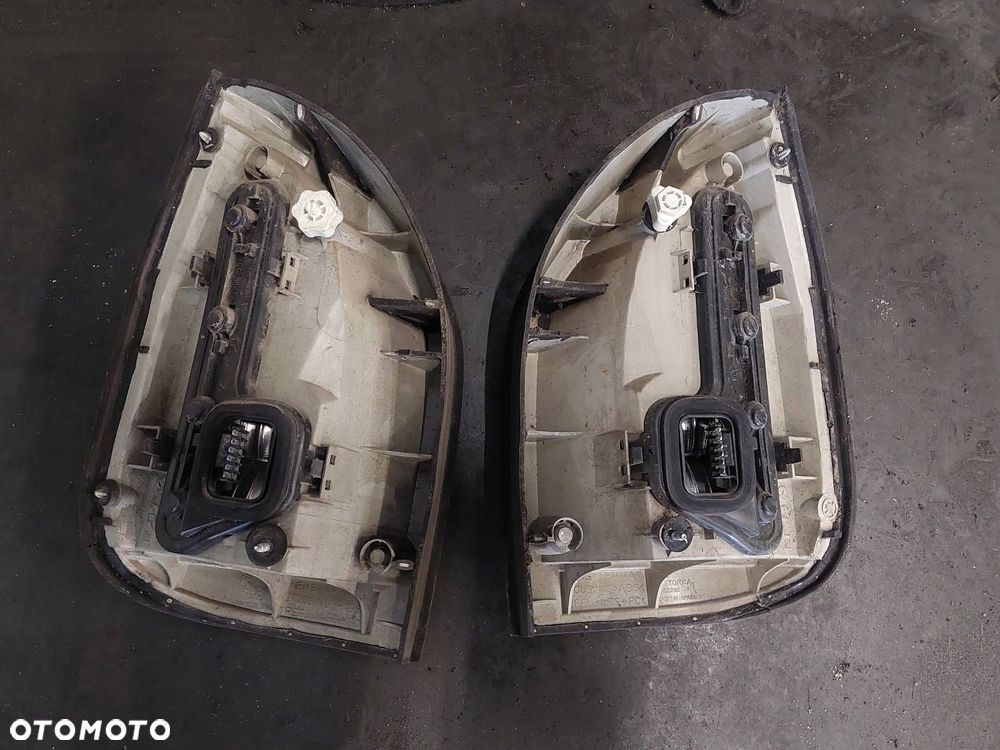 KOMPLETNY TYŁ OPEL ZAFIRA A Z298 KLAPA ZDERZAK LAMPY - 4