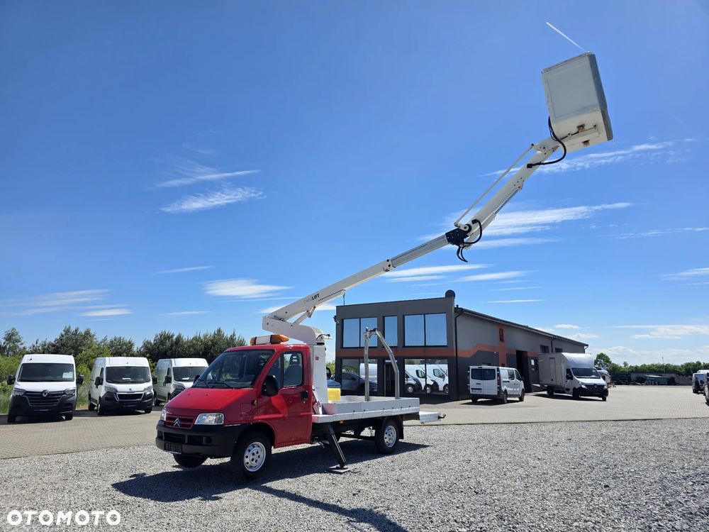 Citroën JUMPER 2,8 HDI 128 KONNY PODNOŚNIK KOSZOWY ZWYŻKA 13M DAN LIFT 66T/KM PRZEBIEGU FIAT DUCATO - 1