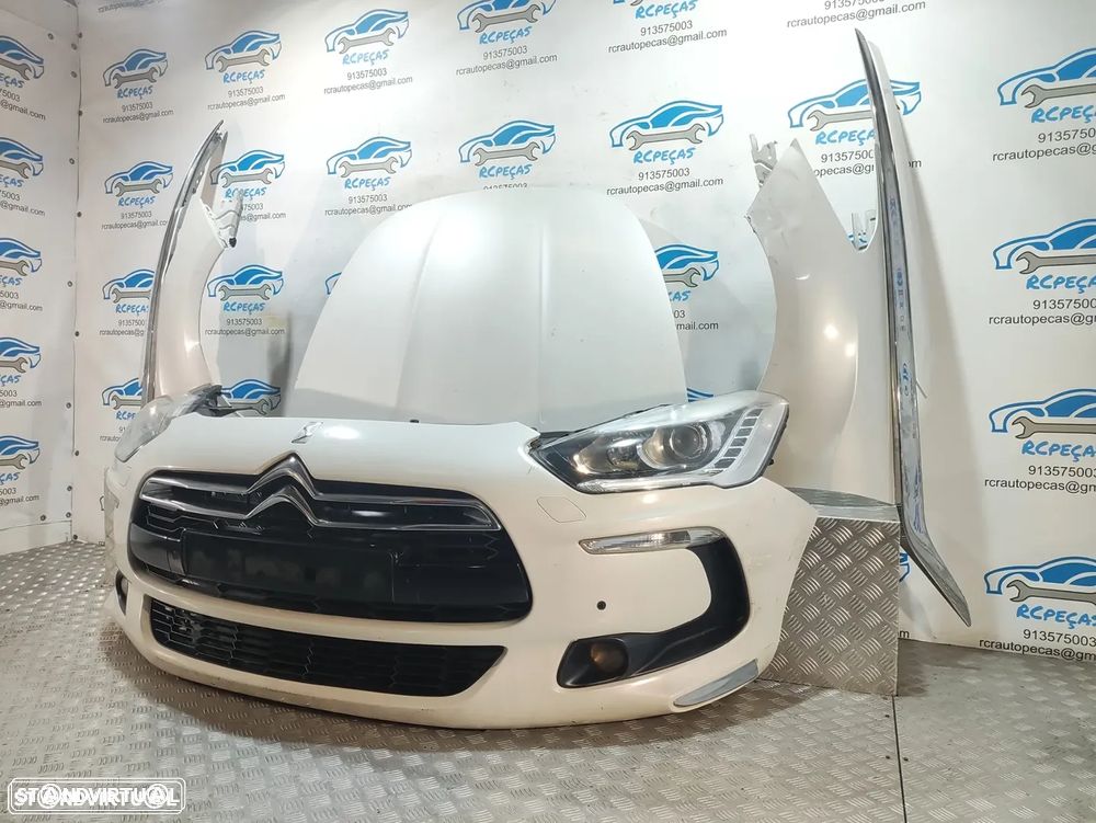 Frente completa Citroen DS5 D-Sport Diesel - Xenon | Parachoques | Farois | Guarda Lamas | Capot | Farol | Parachoque | Frontal |  Radiador | Radiadores | Fibra | Ventilador | Reforço - 2