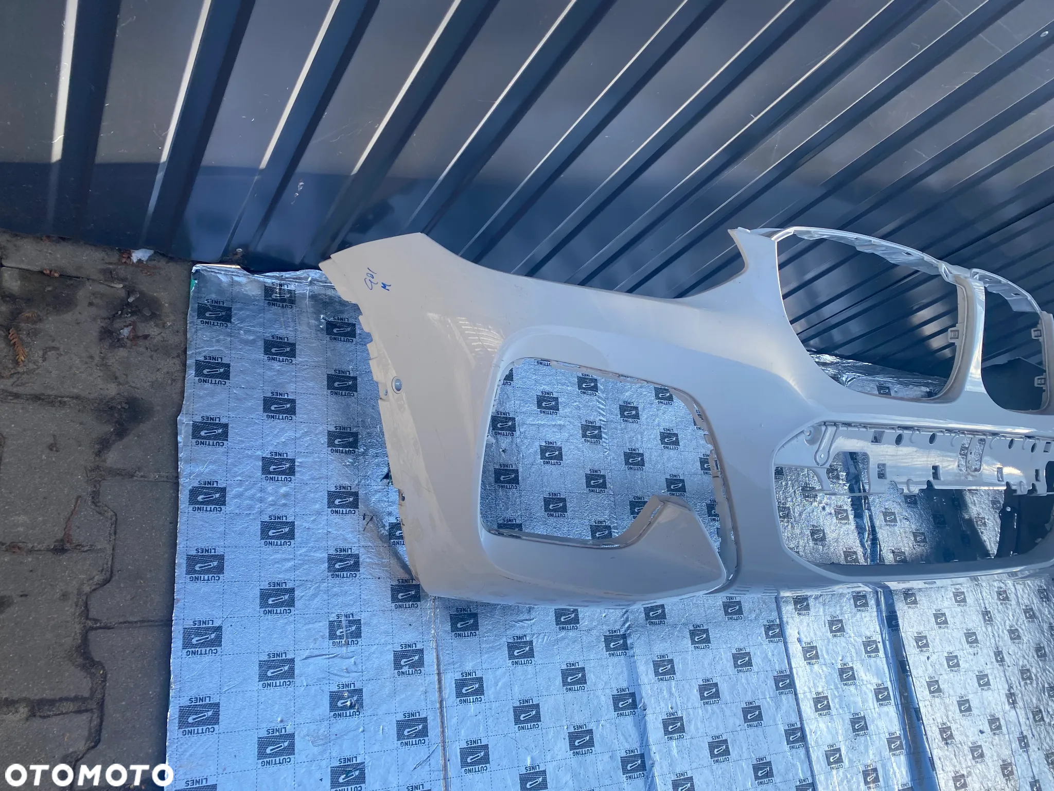 ZDERZAK BMW G01 G02 M-PAKIET ALPINE WEISS A300 ORYGINAŁ - 2