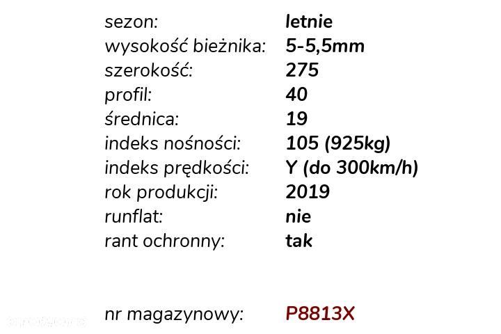 Michelin Pilot Sport 4S 275/40 R19 2szt. - 6