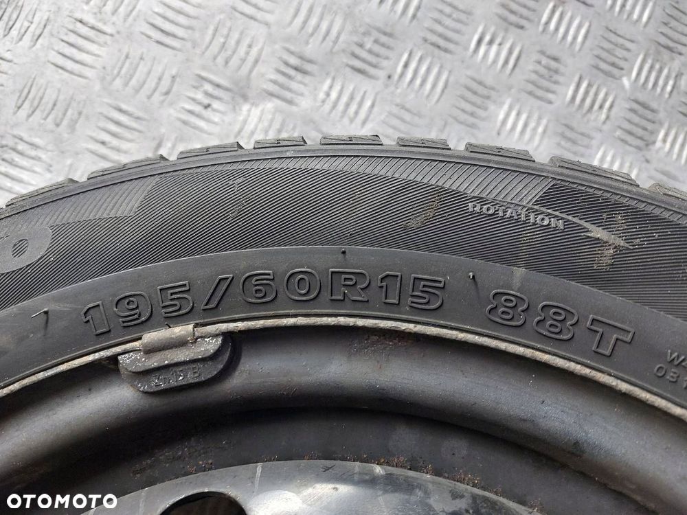 KOŁO FELGA OPONA ZAPAS 5X110 6Jx15 ET49 FI65,1 195/60R15 OPEL - 5