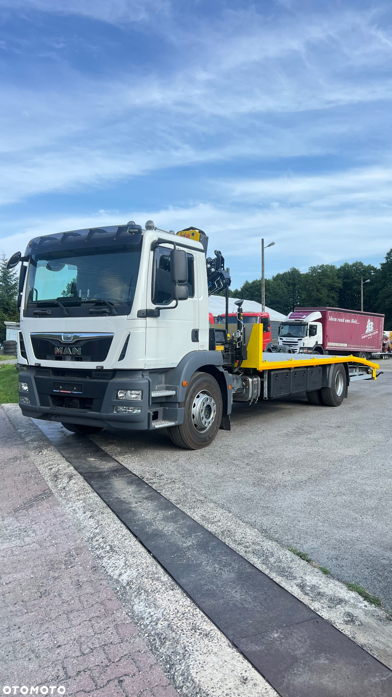 MAN TGM 18.290 Specjalny Nowy Najazd + Nowy żuraw HDS HYVA HB90 Radio TGS TGX Atego Axor Antos Volvo Scania - 9