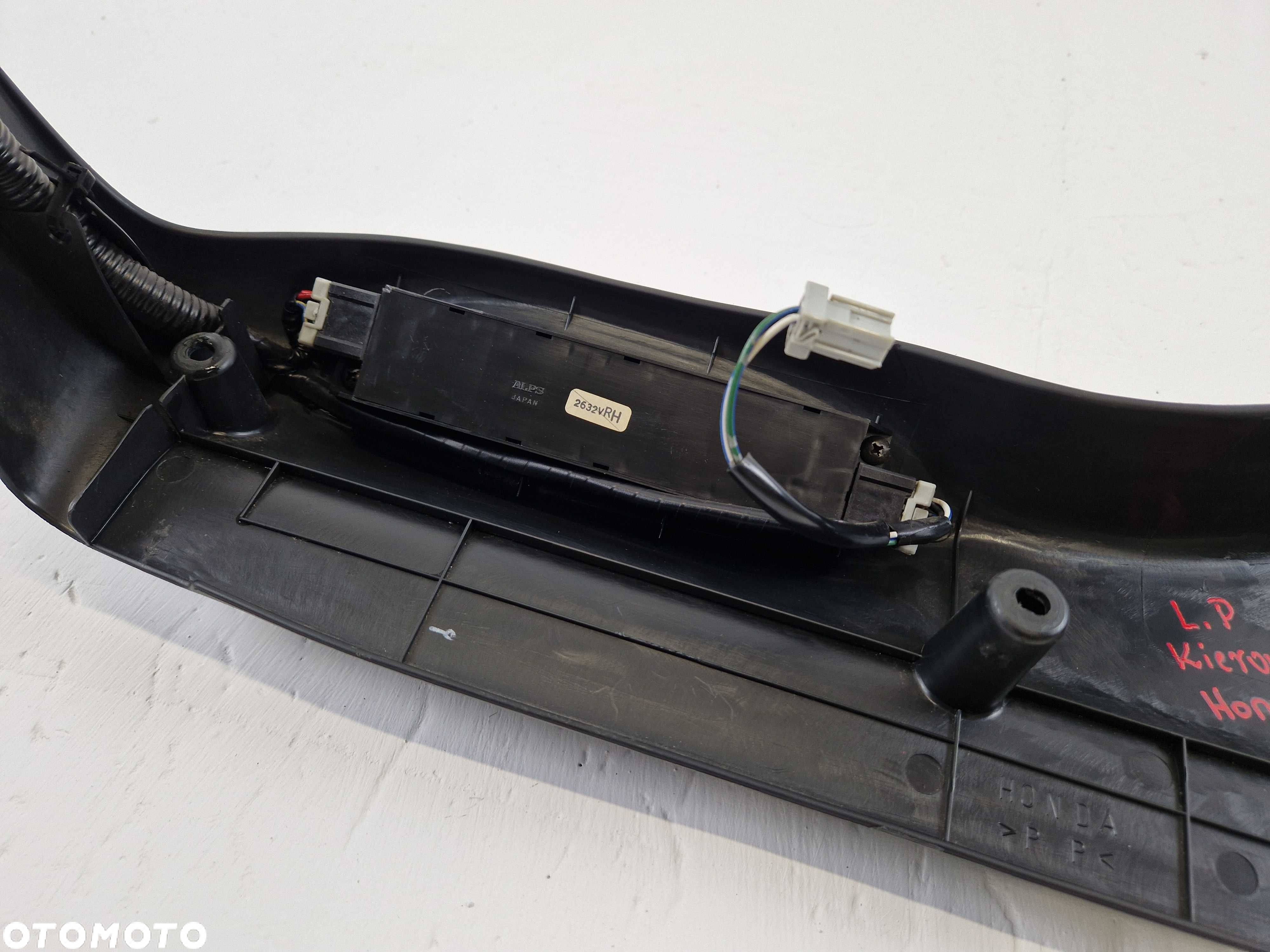 Lewy Panel Osłona Fotela Kierow Honda Prelude IV Przełącznik Regulacji - 6