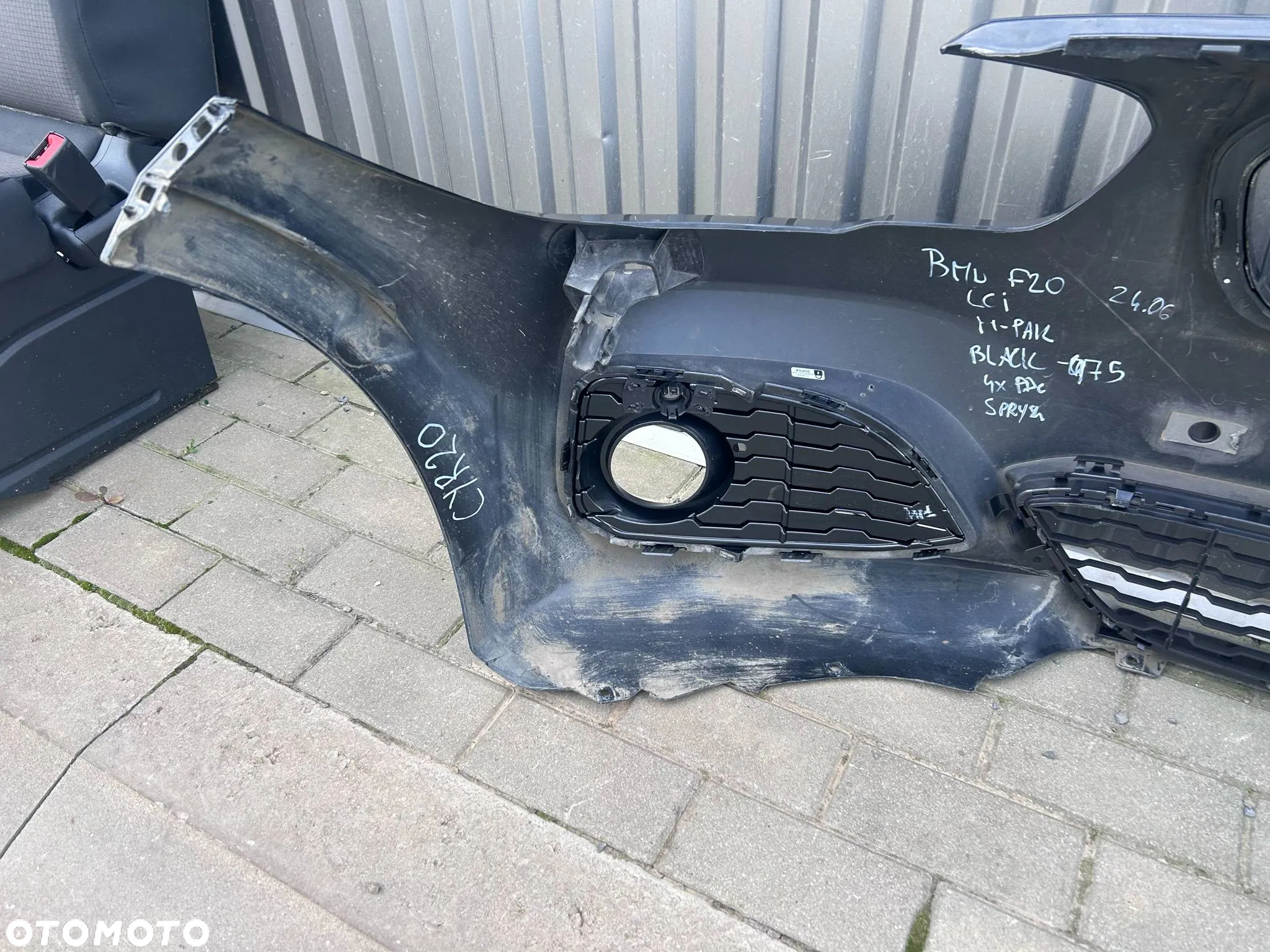 BMW 1 F20 LCi M-Pakiet Zderzak Przód Przedni Kompletny 475 4xPDC Pod Spryskiwacze - 9