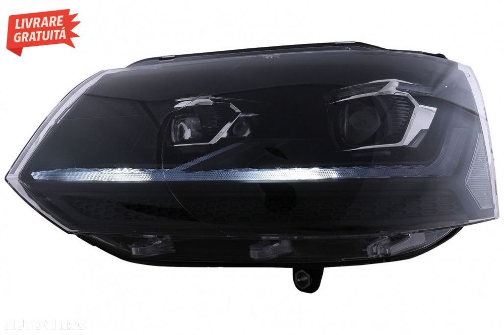 Faruri Full LED VW Transporter Caravelle Multivan T5 Facelift (2010-20 - 8