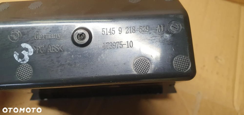 Schowek półka kierowcy deski konsoli BMW 3 F30 9218529 - 8