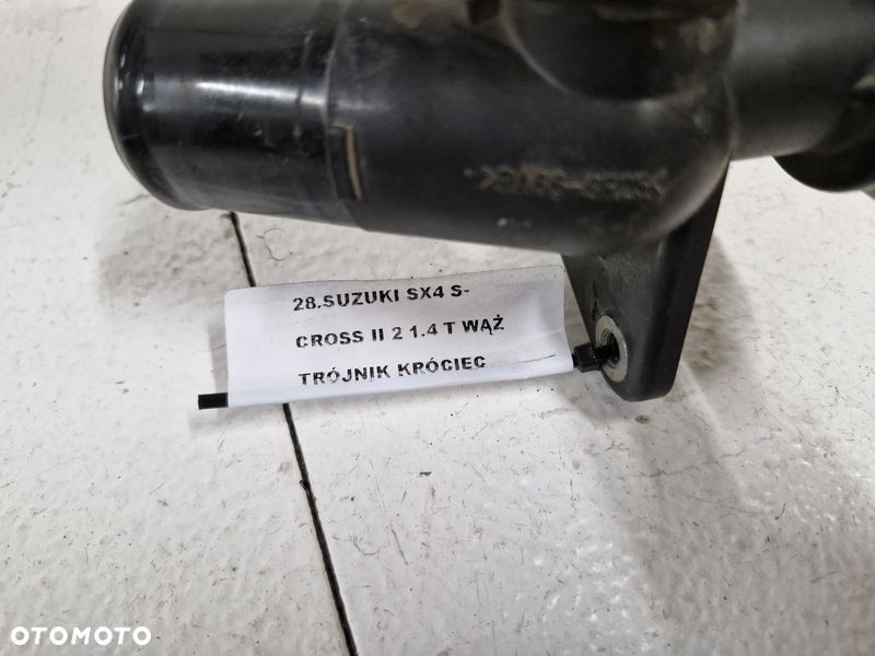 suzuki sx4 s-cross ii 2 1.4 t wąż trójnik króciec wody - 5