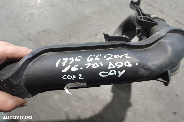 Furtun intercooler 1K0145770AE 1K0145770AE Volkswagen VW Golf 6 [2008 - 2